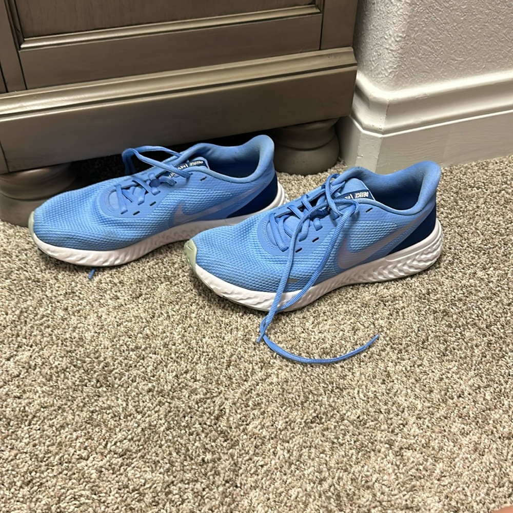 Women’s Light Blue Nikes